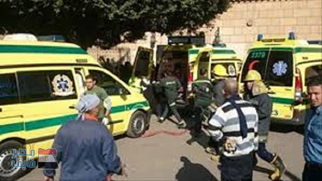 عاجل: مصرع وإصابة 32 شخصا في حادث تصادم مروع بين أتوبيسين و25 سيارة إسعاف تهرع لنقل المصابين وبيان لوزارة الصحة