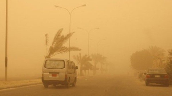 أنخفاض في درجات الحرارة علي محافظات مصر مصاحب نشاط في حركة الرياح المثيرة للأتربة