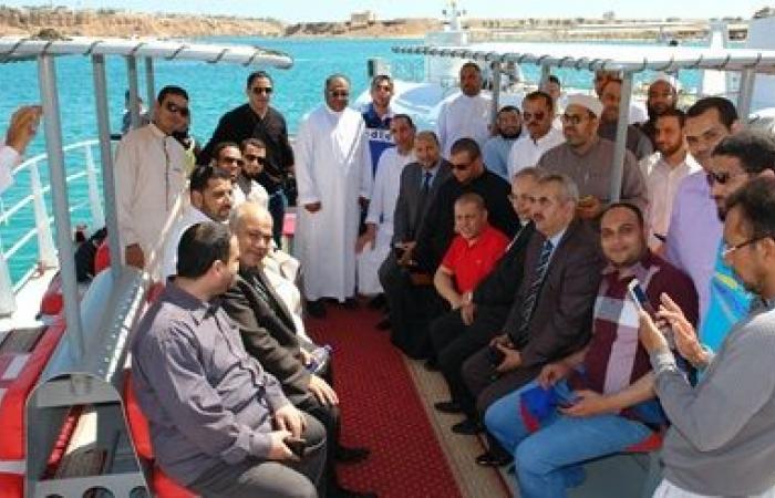 انطلاق فعاليات رحلة ترفيهية لأئمة الأوقاف في شرم الشيخ