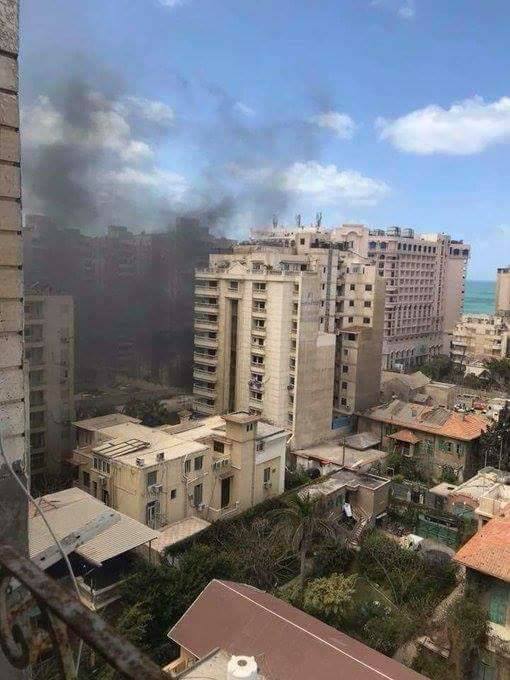 أستشهاد شرطى وأصابة أربعة آخرين ونجاة مدير امن الإسكندرية في انفجار سيارة مفخخة