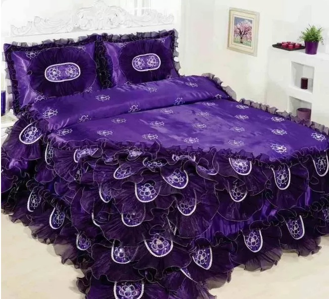 مفارش سرير راقية وفخمة بجميع الألوان 2019