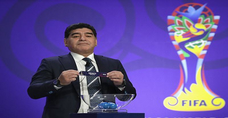 الأسطورة مارادونا يرشح منتخبين للفوز بلقب كاس العالم 2018