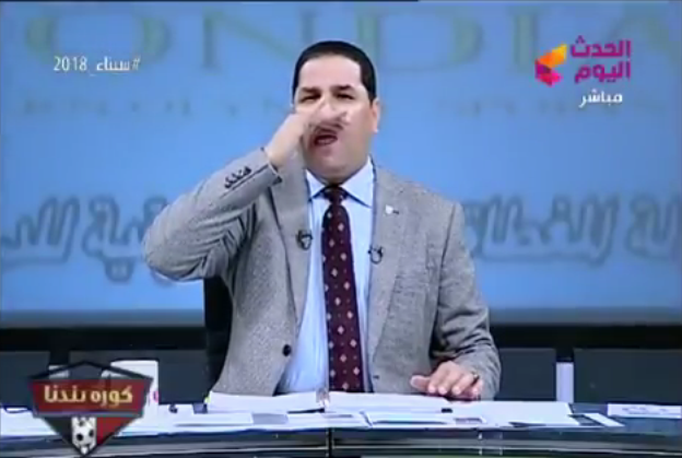 شاهد.. «عبد الناصر زيدان» يزغرد على الهواء أمام الجميع بسبب «مرتضى منصور»