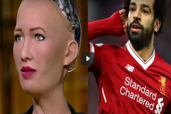 بالفيديو| شاهد ماذا قالت الروبوت “صوفيا” عن محمد صلاح.. وتوقعها لمصر في كأس العالم