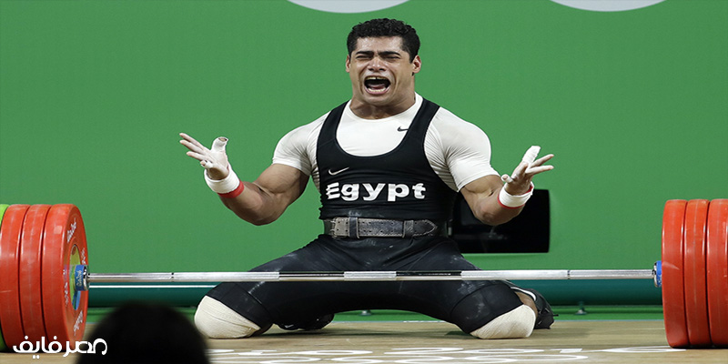 محمد إيهاب يسعد المصريين ويحصد ذهبية ويحطم الرقم القياسي 162 كجم في رفع الأثقال بدورة ألعاب البحر المتوسط