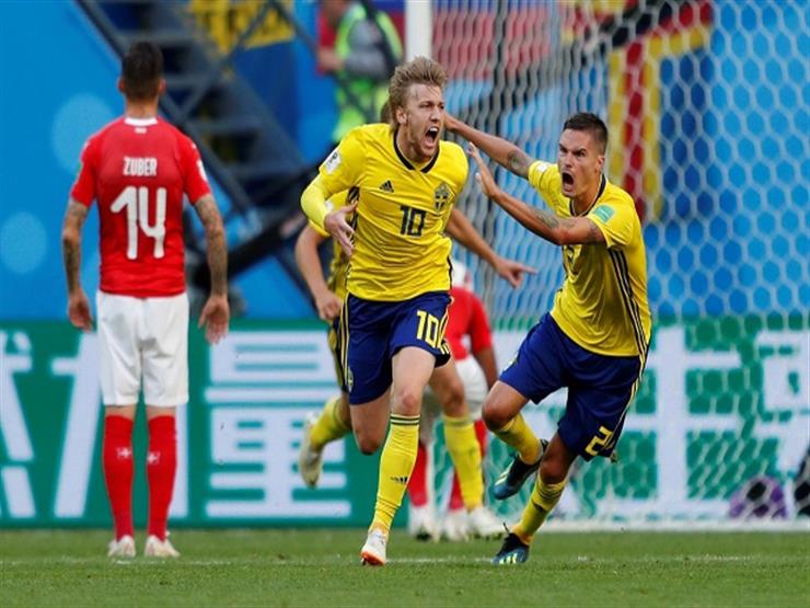 المنتخب السويد يتأهل لربع نهائي مونديال روسيا 2018
