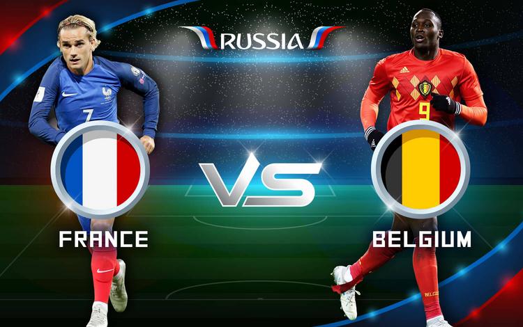 موعد مباراة فرنسا وبلجيكا في دور نصف نهائي كأس العالم والقنوات الناقلة للمباراة