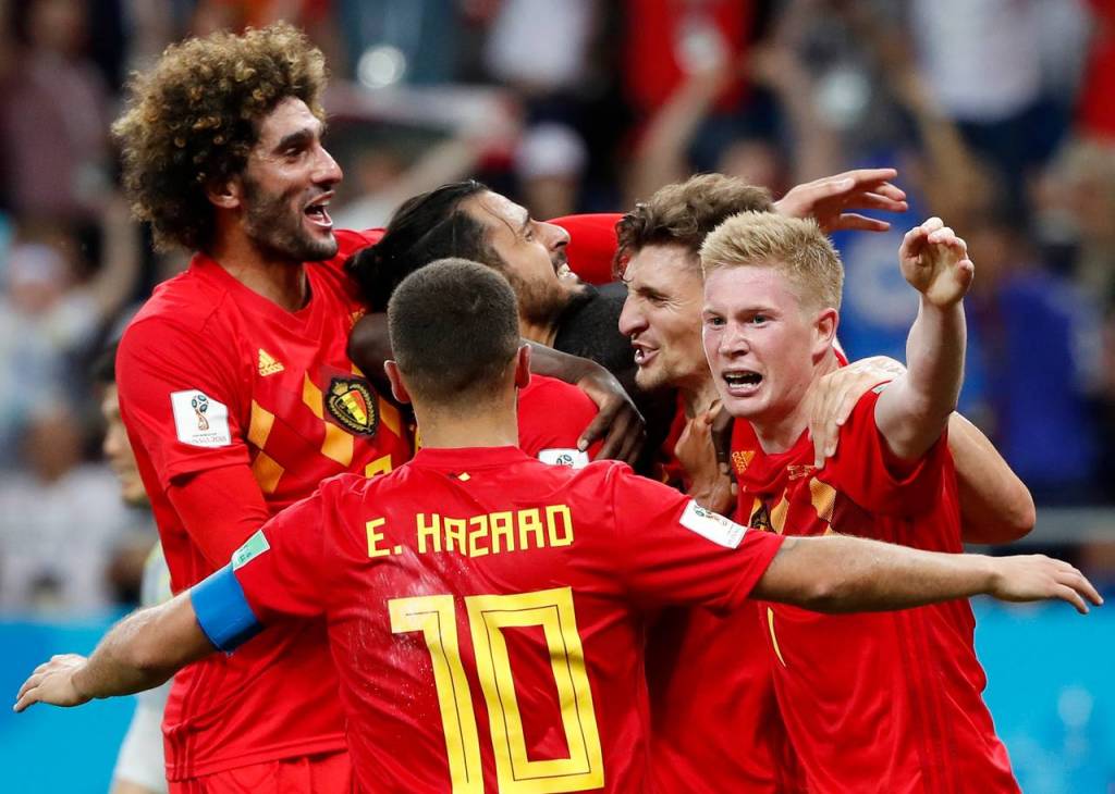 منتخب بلجيكا يتأهل لنصف النهائي بمونديال روسيا 2018