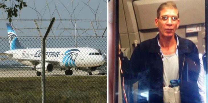 مصر تتسلم المتهم باختطاف الطائرة المصرية من قبرص