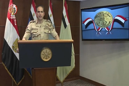التليفزيون المصري يذيع بيان عاجل للمتحدث العسكري بشأن الاستفتاء على التعديلات الدستورية