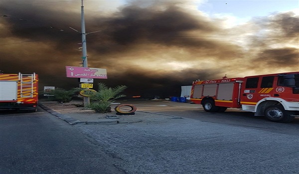 شاهد| حريق يضرب مستشفى إسرائيلي بالقدس وإجلاء عدد من المرضى