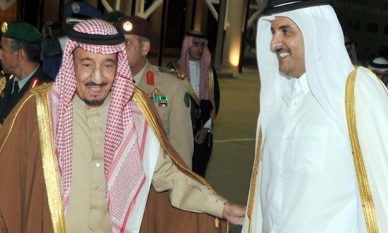 رسالة خطية من الملك سلمان بن عبد العزيز لأمير قطر اليوم وآل ثاني يكشف تفاصيلها