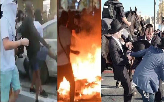 عاجل “بالفيديو” الربيع العبري ينطلق بإسرائيل وحرب شوارع في دولة الاحتلال ومظاهرات عارمة وحرق سيارات واشتباكات مع الشرطة
