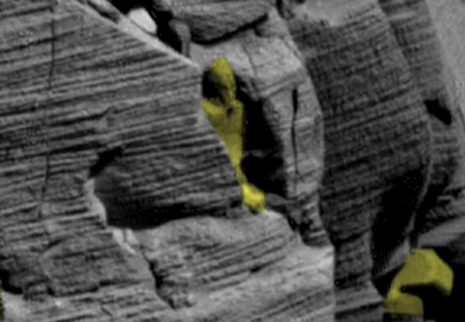 بالفيديو| العثور على آثار فرعونية على سطح المريخ
