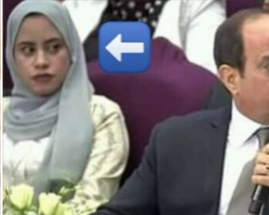 بالصور «قالو بنت علي عبد العال».. نكشف حقيقة الفتاة التي تجلس بجوار «السيسي» في المؤتمر الأخير