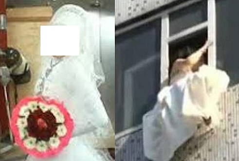“فيديو وصور” هروب عروسة من عريسها ليلة الدخلة والعريس يطالب بإيصال الأمانة