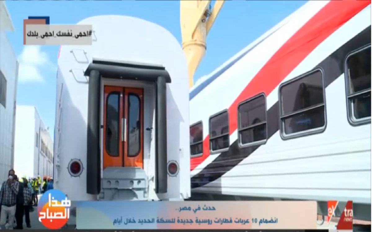 سكك حديد مصر| عربات الدرجة الثالثة مكيفة لأول مرة في مصر.. ورسلان يكشف التفاصيل فيديو