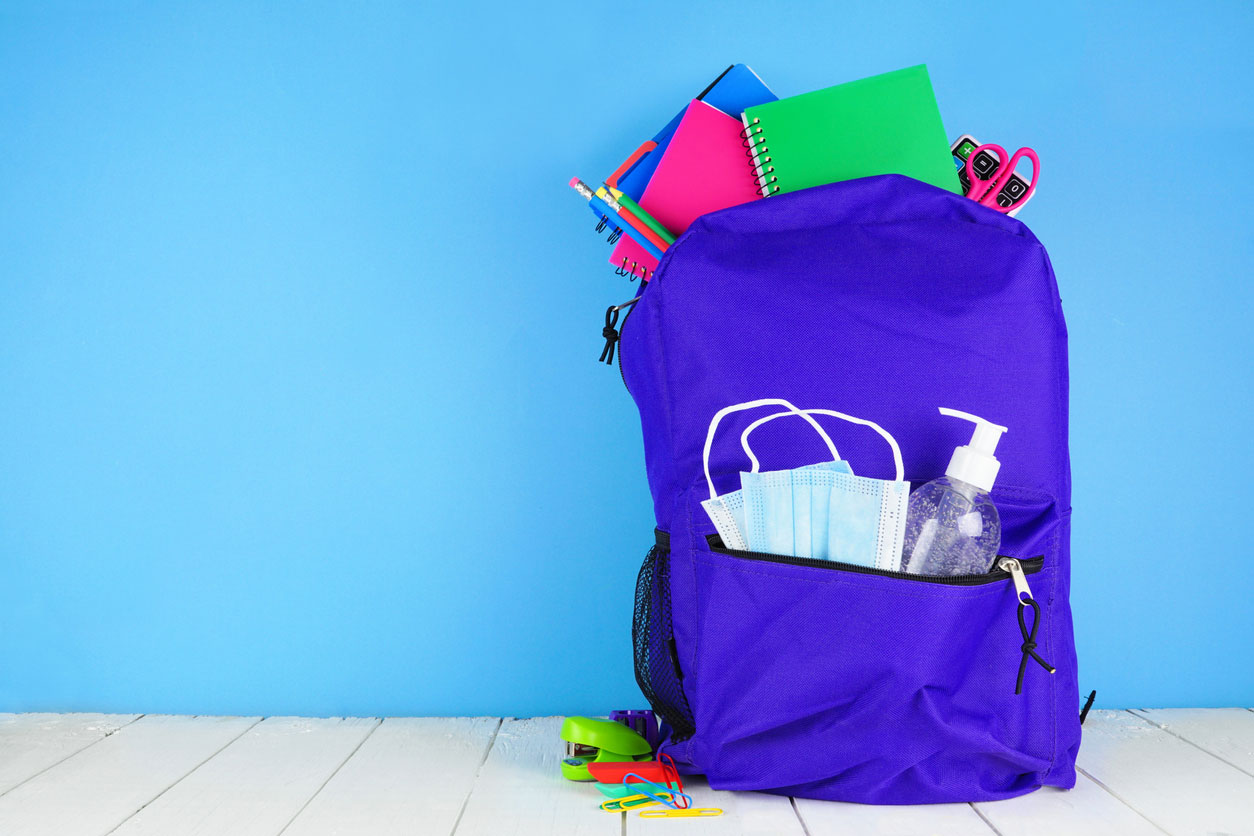 لحماية طفلِك من فيروس كورونا.. 5 أغراض لا غنى عنهم داخل حقيبته المدرسية
