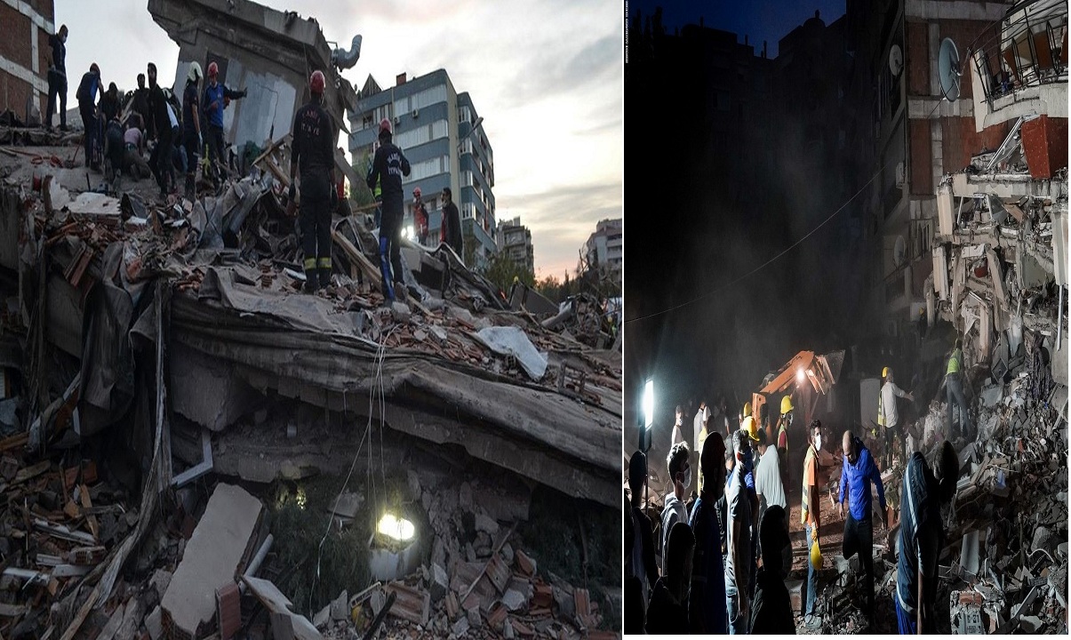 “زلزال تركيا” انهيار مباني ومئات الجرحى والقتلى نتيجة زلزال عنيف ضرب تركيا منذ قليل “فيديو وصور”