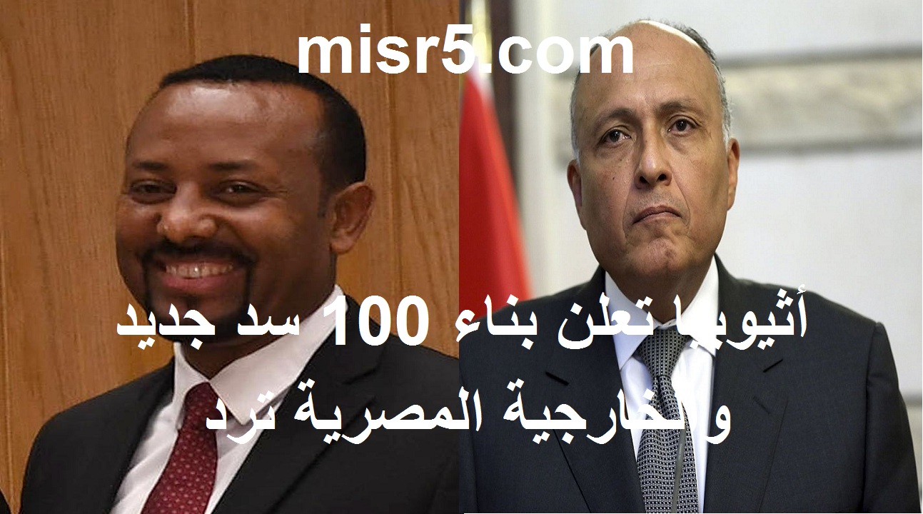 الخارجية المصرية ترد على تصريحات أثيوبيا ببناء 100 سد جديد بخلاف سد النهضة