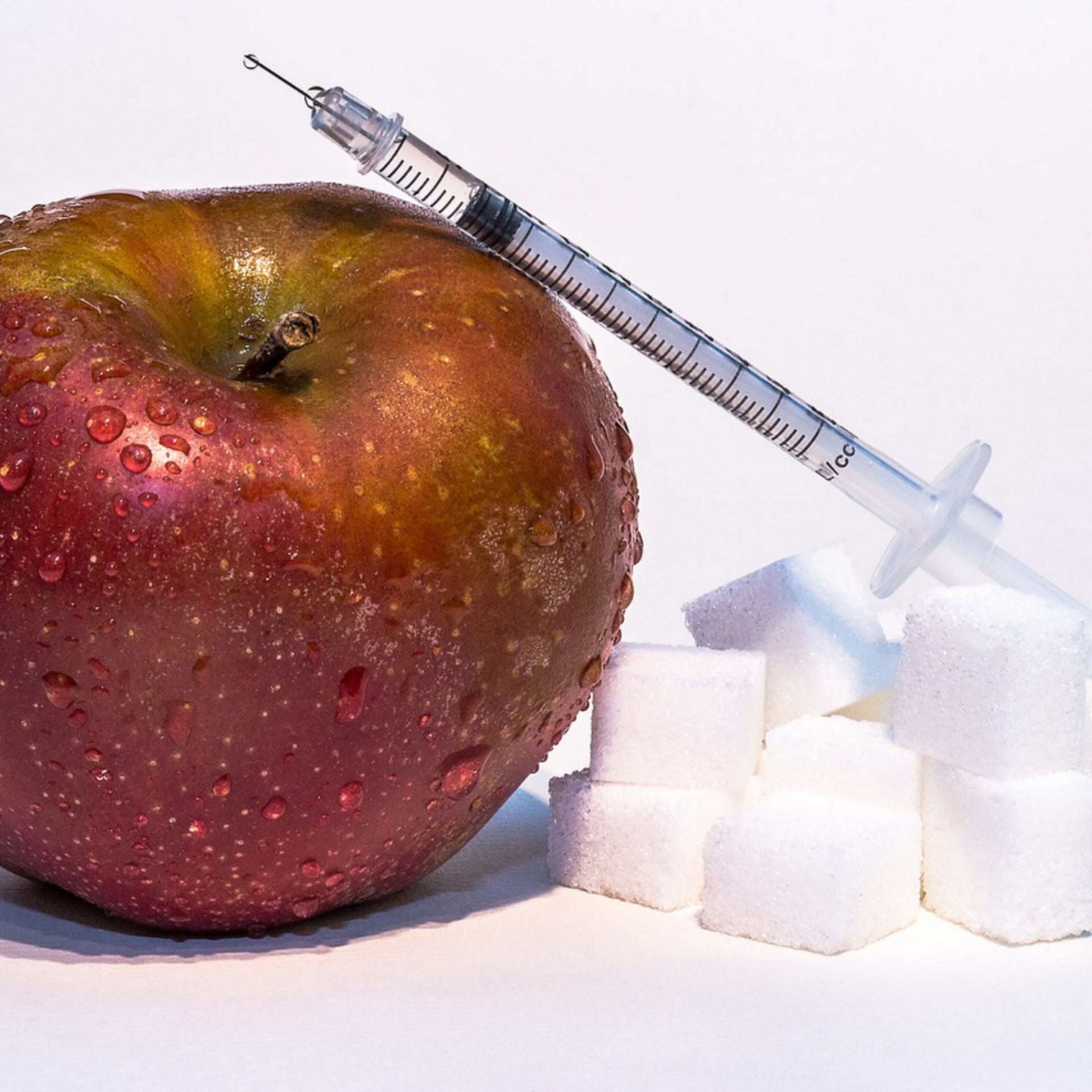 مرض السكرى والفرق بين التفاحة وعصير التفاح