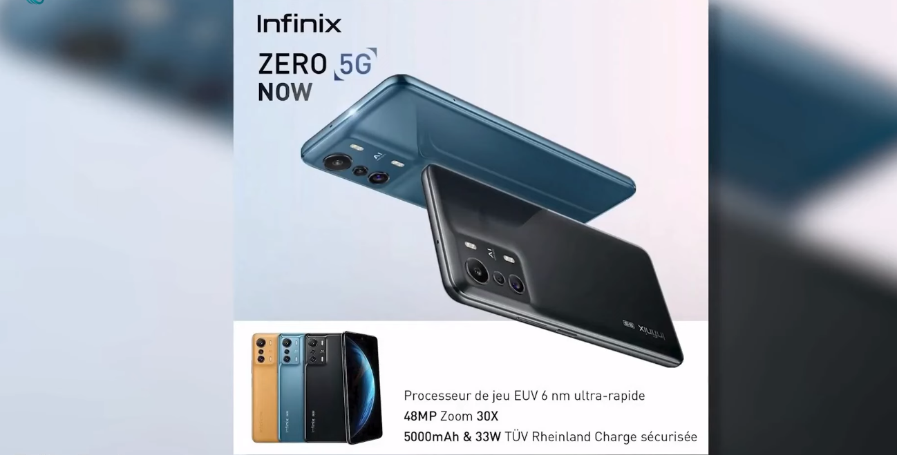 مواصفات وسعر هاتف Infinix Zero 5G منافس Xiaomi Redmi Note 11 Pro
