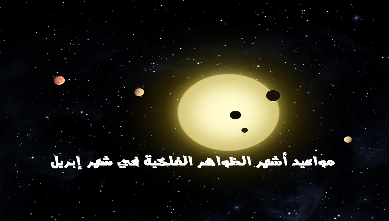 تعرف على أهم الظواهر الفلكية المتوقع ظهورها بمصر خلال شهر إبريل الجاري