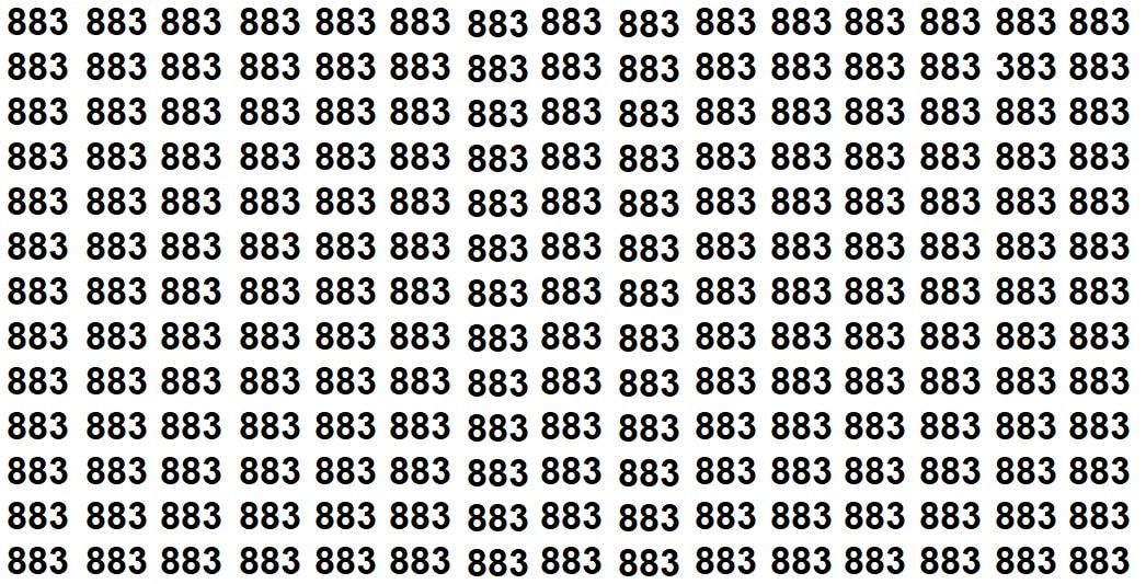 تحدي لأقوياء الملاحظة.. هل يمكنك إيجاد الرقم المختلف بالصورة خلال 11 ثانية فقط؟
