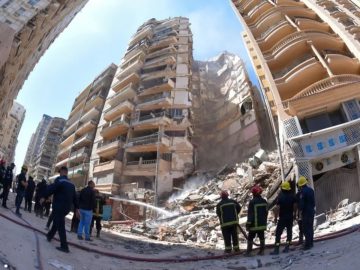 عاجل: انهيار عقار ميامي بالاسكندرية مكون من 14 طابق وعدد من القاطنين تحت الأنقاض
